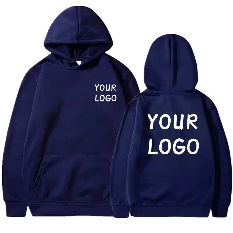 Sudadera unisex con estampado personalizado y tu logotipo | Regalos personalizados