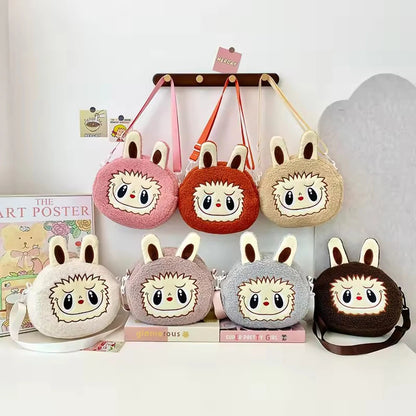 Plush Labubu shoulder bag
