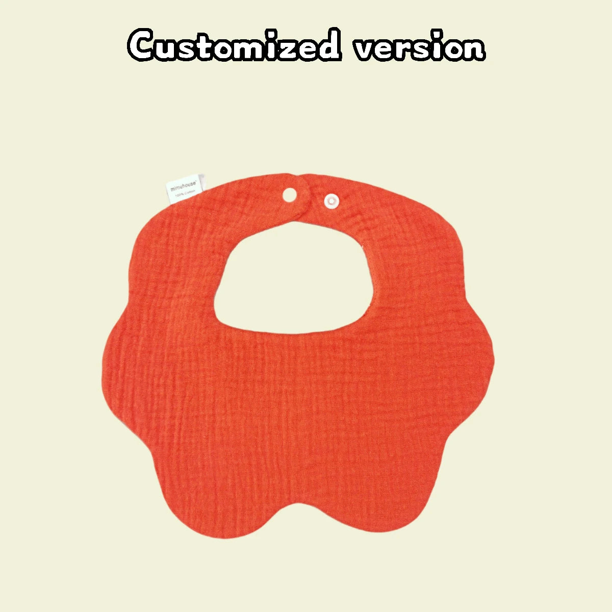 Personalisierter individueller Name, bestickter Buchstabe für Neugeborene, Kinderzimmer, Baby-Lätzchen, Spucktuch, Blumenform, Geschenke für Jungen und Mädchen