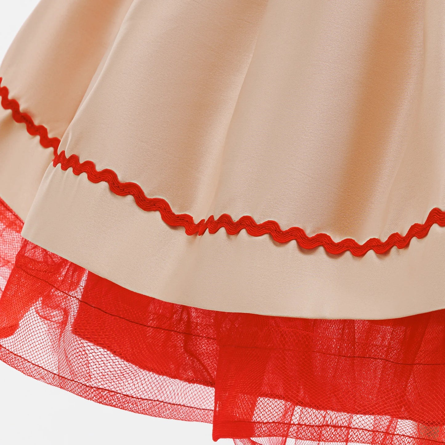 Festliches Weihnachts-Prinzessinnenkleid „Champagnerzauber“ für Babys & Kleinkinder