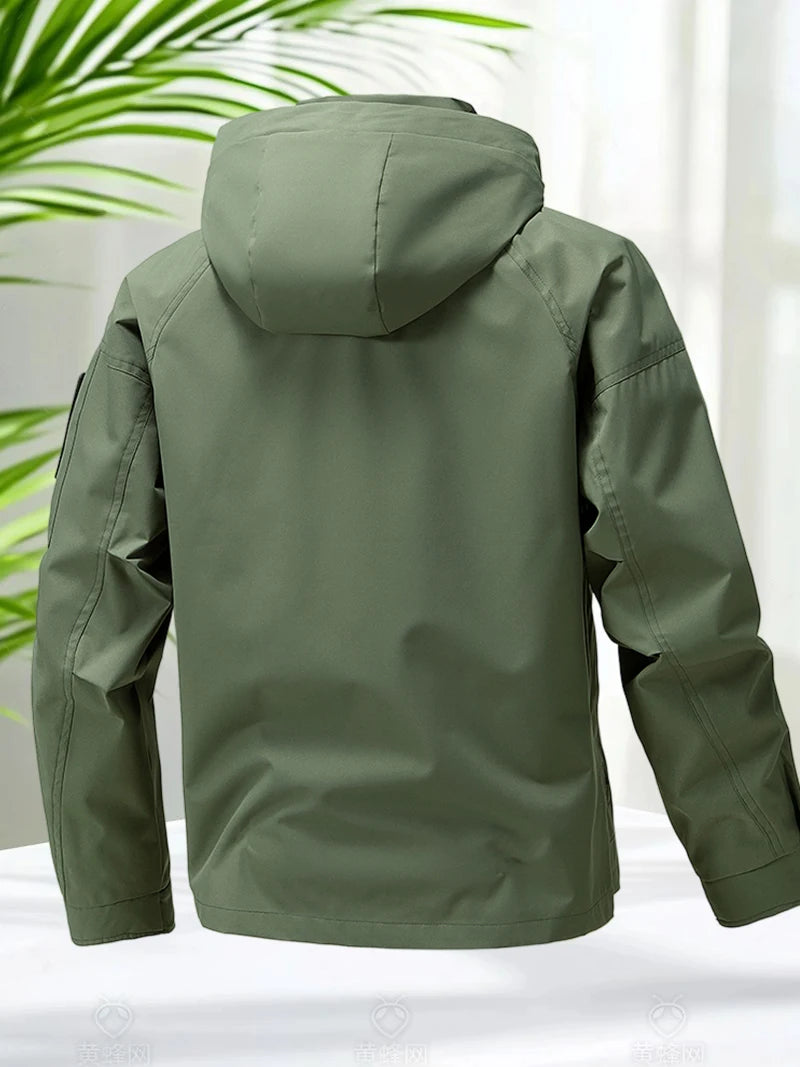 Men's outdoor softshell jacket – waterproof &amp; windproof