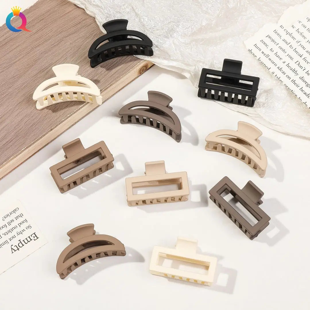 5er Set kleine Blumen-Haarklammern – Matte Mini-Haarclips für Frauen & Mädchen, ideal für feines Haar