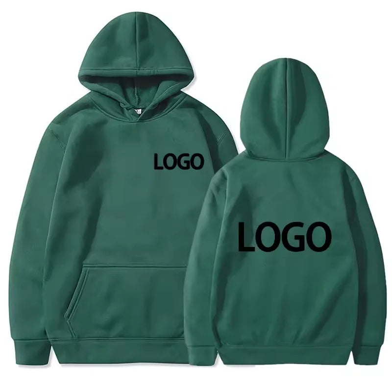 Sudadera unisex con estampado personalizado y tu logotipo | Regalos personalizados