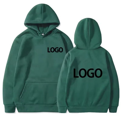 Sudadera unisex con estampado personalizado y tu logotipo | Regalos personalizados