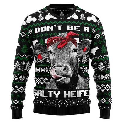 Funny Donkey Cow 3D Print Ugly Christmas Sweater For Women Clothing Cute Animal Unisex Sweatshirts Polyester Pullovers Tracksuit