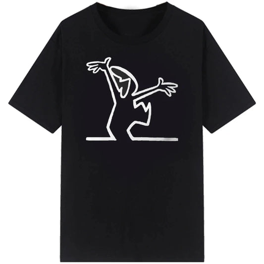 Happy Fashion T-Shirt – La Linea The Line von Osvaldo Cavandoli