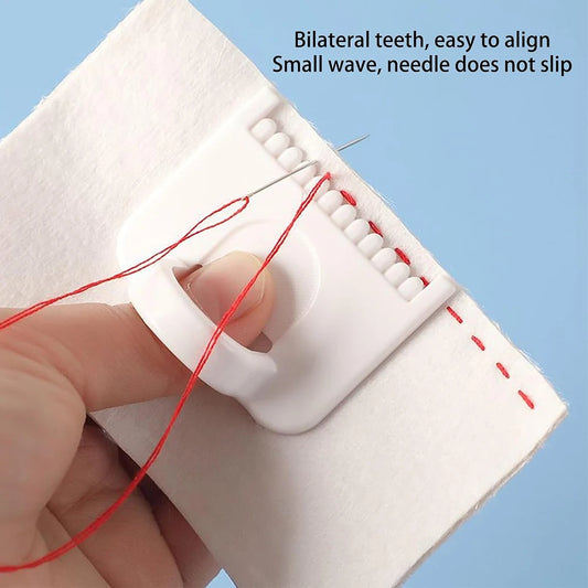 Sewing Guide Template Kit – 2er Set Nähschablonen für gleichmäßige Stiche