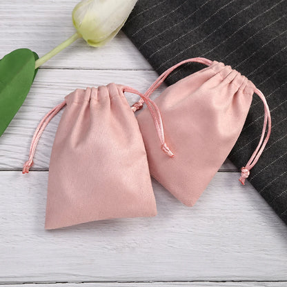 100 bolsas de joyería personalizadas con logotipo: bolsitas de terciopelo con cordón para anillos, pendientes, pulseras y cartas del tarot. 