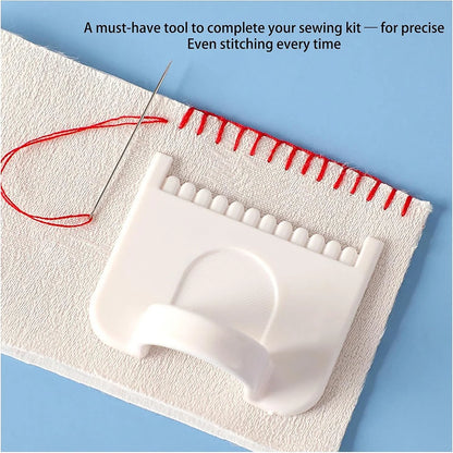 Sewing Guide Template Kit – 2er Set Nähschablonen für gleichmäßige Stiche