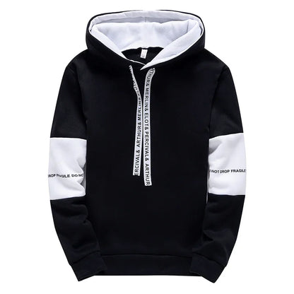 Herren Hoodie – Lässiger Pullover mit Kapuze, Print-Design & Langarm – Casual Streetwear Sweatshirt