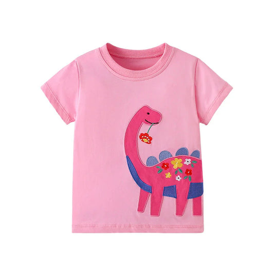 Jumping Meters „Meine Lieblingstiere“ – Mädchen T-Shirt mit süßen Prints