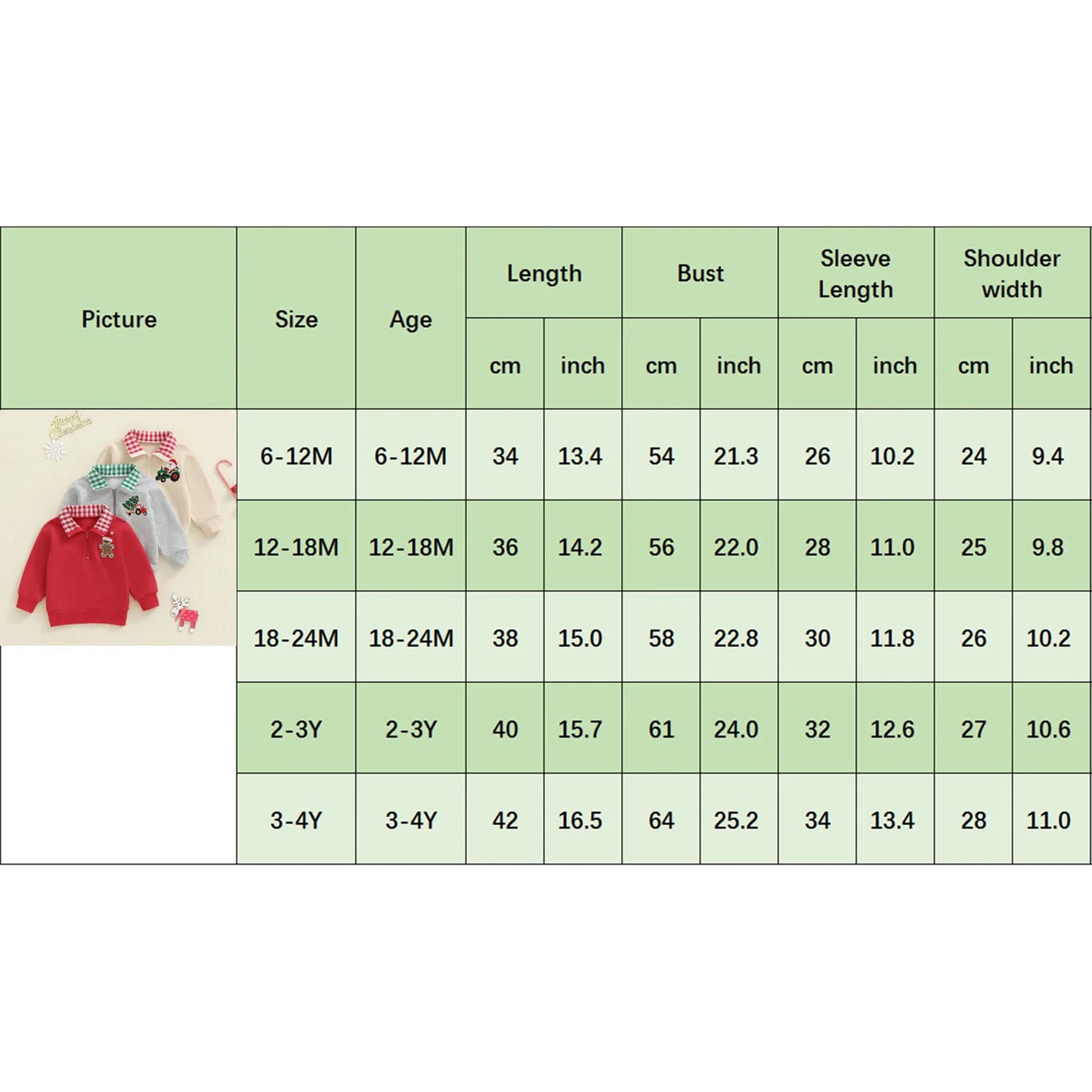 Weihnachts Sweatshirt mit Stickerei – Für kleine Winterfreunde