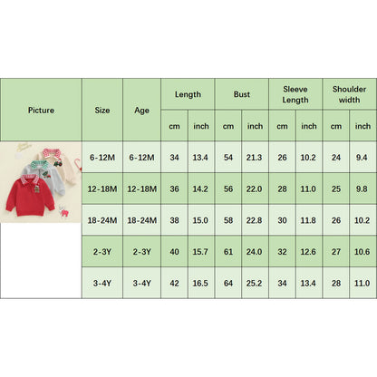 Weihnachts Sweatshirt mit Stickerei – Für kleine Winterfreunde