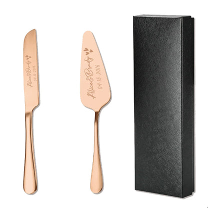 Elegantes Kuchenbesteck mit Gravur – für unvergessliche Anlässe
