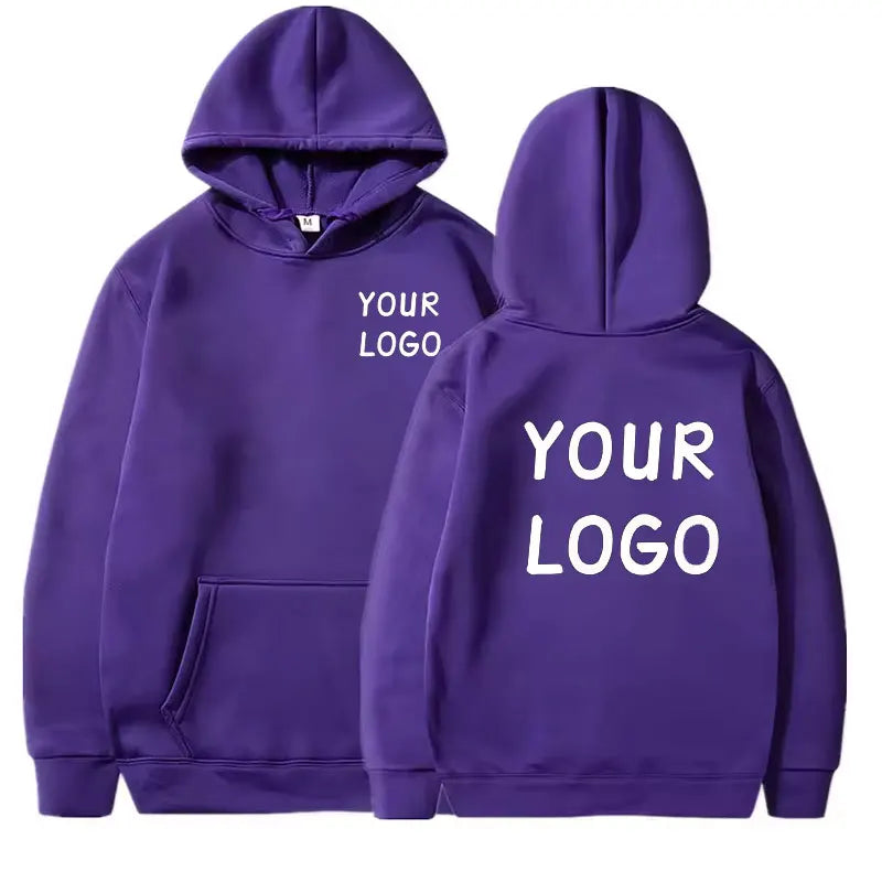 Sudadera unisex con estampado personalizado y tu logotipo | Regalos personalizados