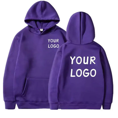 Sudadera unisex con estampado personalizado y tu logotipo | Regalos personalizados