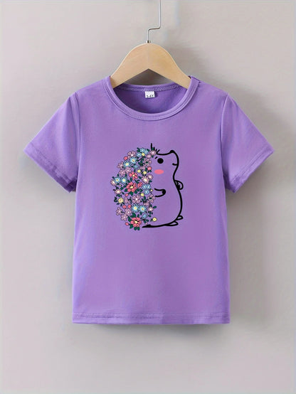„Pinky Igelspaß“ – Süßes Sommer-Shirt