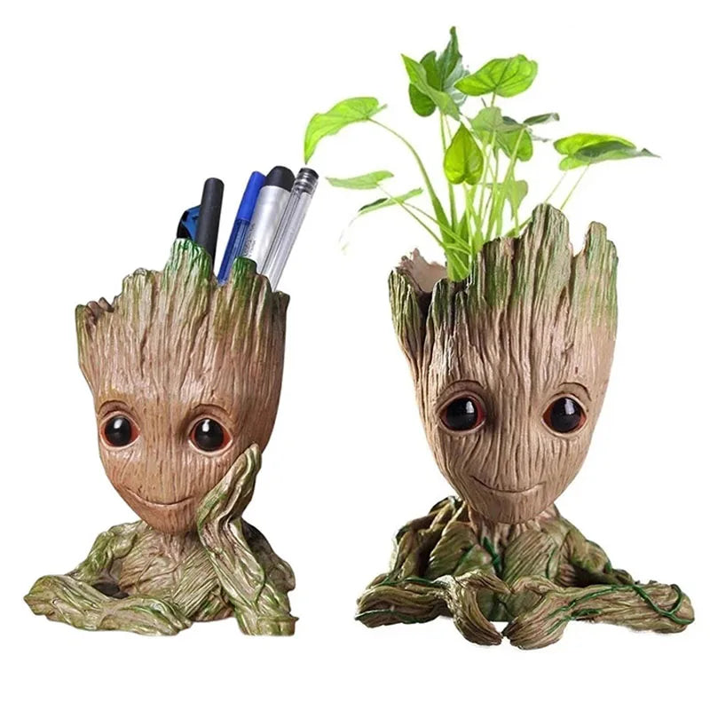 Figura de Groot de 5 cm – Figura decorativa en miniatura de dibujos animados para escritorio y hogar | Guardianes de la Galaxia 