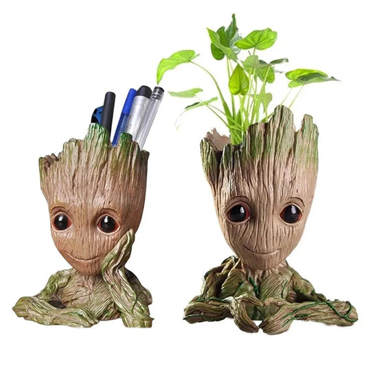 Figura de Groot de 5 cm – Figura decorativa en miniatura de dibujos animados para escritorio y hogar | Guardianes de la Galaxia 