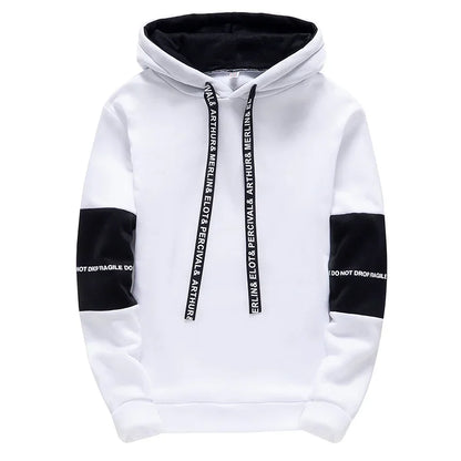 Herren Hoodie – Lässiger Pullover mit Kapuze, Print-Design & Langarm – Casual Streetwear Sweatshirt