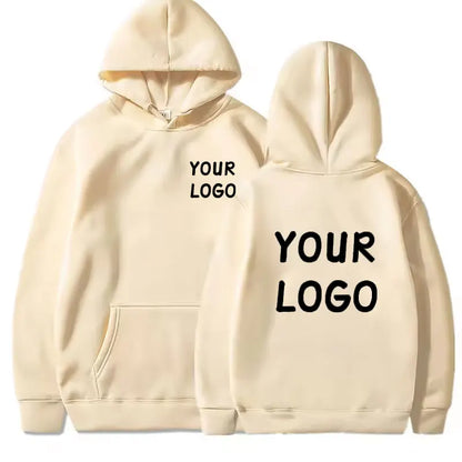 Sudadera unisex con estampado personalizado y tu logotipo | Regalos personalizados