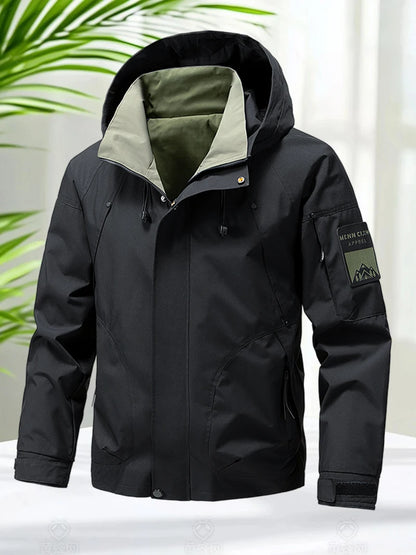 Men's outdoor softshell jacket – waterproof &amp; windproof