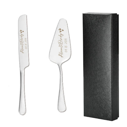 Elegantes Kuchenbesteck mit Gravur – für unvergessliche Anlässe