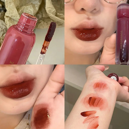 Spiegelnder Lipgloss „Smoked Grape“ – Feuchtigkeitsspendende Lippenlasur mit Glas-Finish, wasserfest & langanhaltend