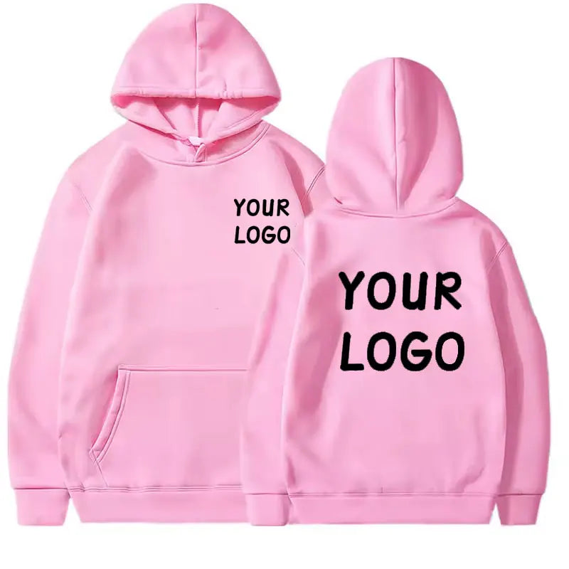 Sudadera unisex con estampado personalizado y tu logotipo | Regalos personalizados