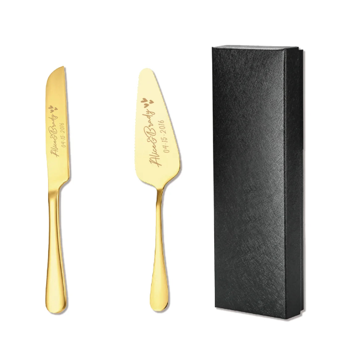 Elegantes Kuchenbesteck mit Gravur – für unvergessliche Anlässe