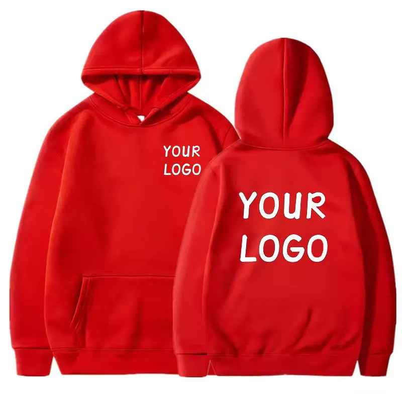 Sudadera unisex con estampado personalizado y tu logotipo | Regalos personalizados