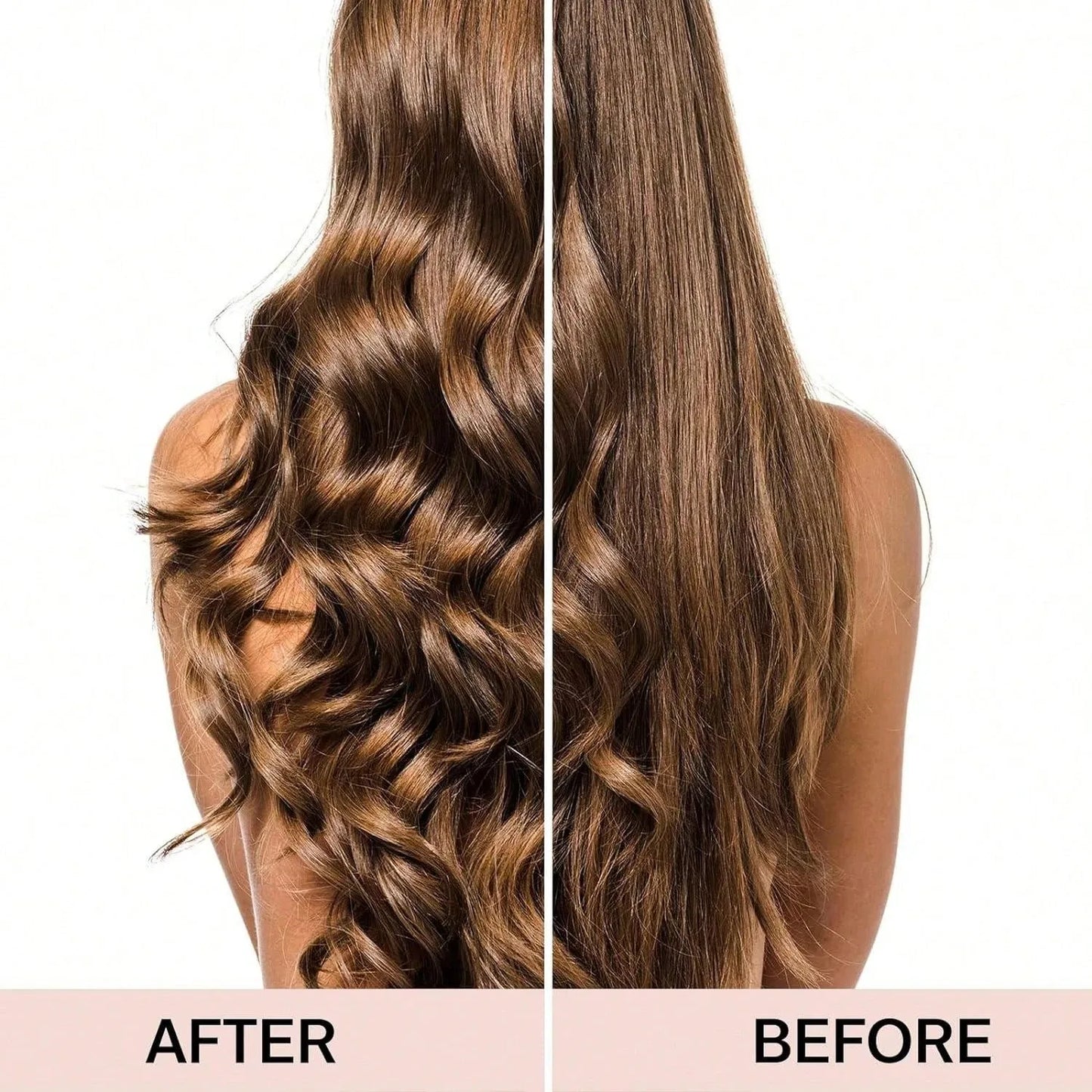 3-teiliges Satin Heatless Curling Set – Hitzefreier Lockenstab mit Haarkappen für langes & mittellanges Haar