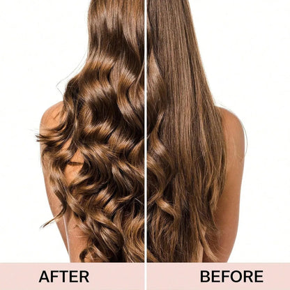 3-teiliges Satin Heatless Curling Set – Hitzefreier Lockenstab mit Haarkappen für langes & mittellanges Haar