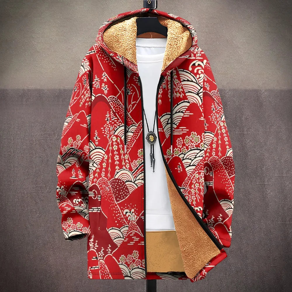 Chaquetas sintéticas japonesas con forro polar 