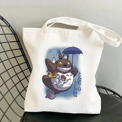 MINISO Totoro Canvas Tote Bag