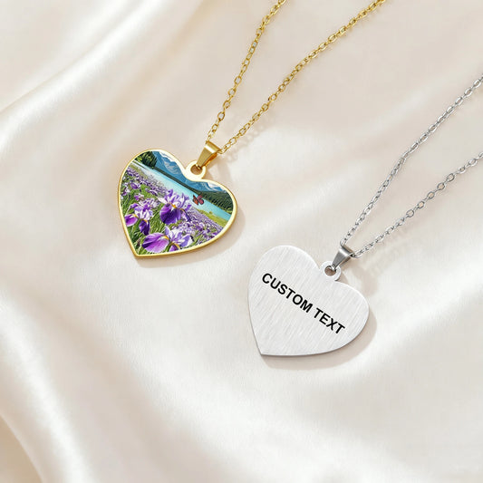 Herzanhänger mit Foto & Gravur – Dein Moment für immer