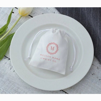 100 bolsas de joyería personalizadas con logotipo: bolsitas de terciopelo con cordón para anillos, pendientes, pulseras y cartas del tarot. 