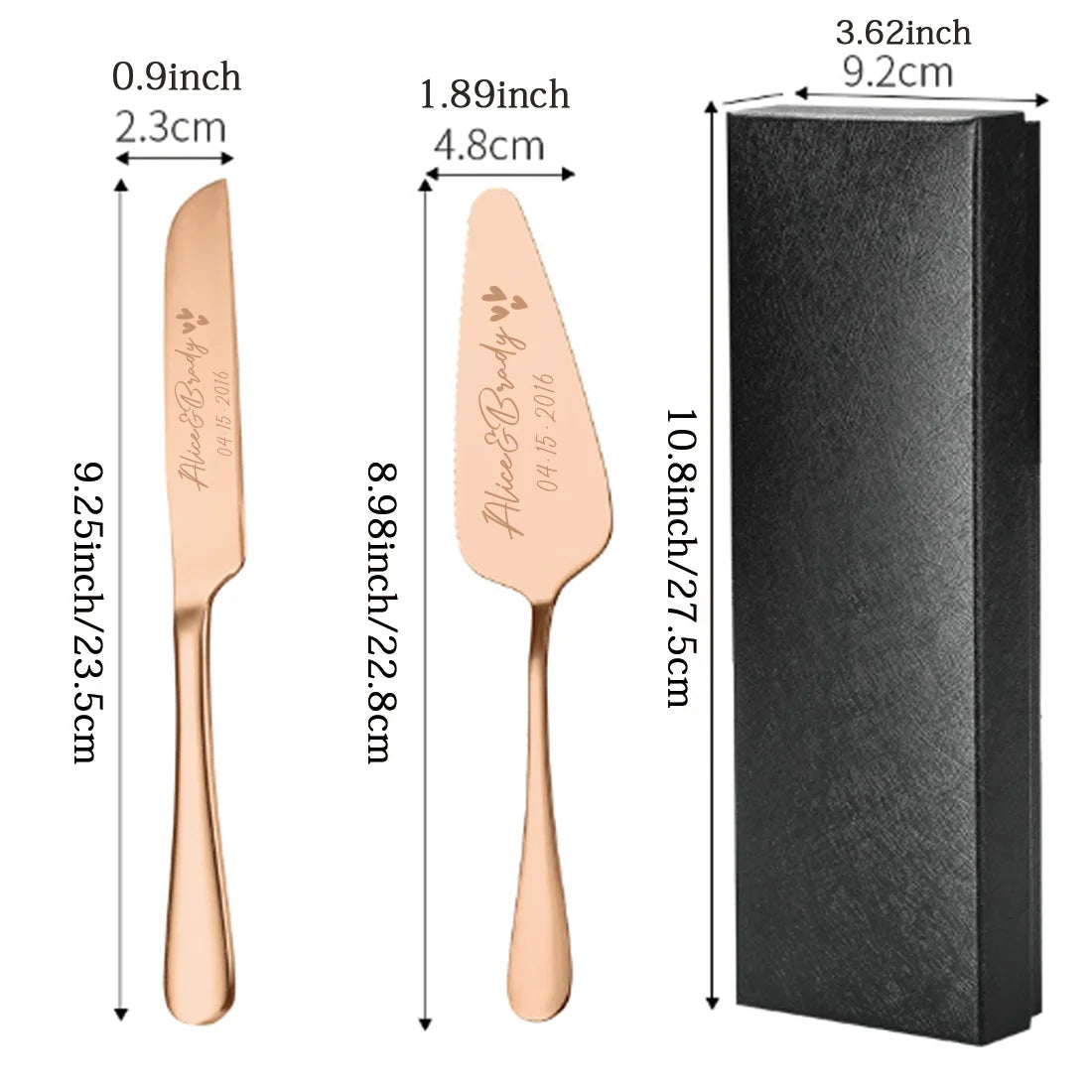 Elegantes Kuchenbesteck mit Gravur – für unvergessliche Anlässe