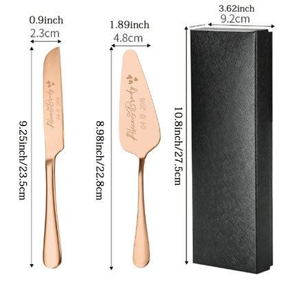 Elegantes Kuchenbesteck mit Gravur – für unvergessliche Anlässe