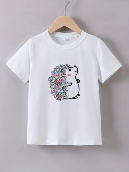 „Pinky Igelspaß“ – Süßes Sommer-Shirt