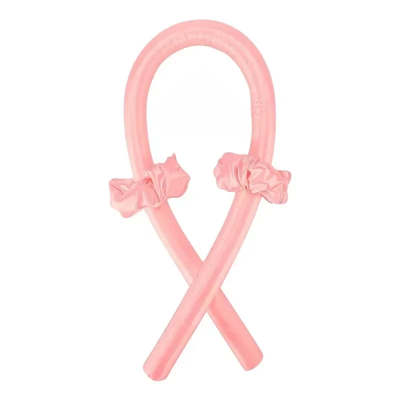 Heatless Curling Rod Stirnband – Weiche Locken ohne Hitze, Schlaf-Lockenwickler Haarband Set
