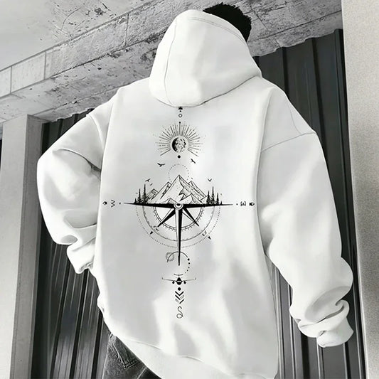 Lässiger Herren Pullover mit Print