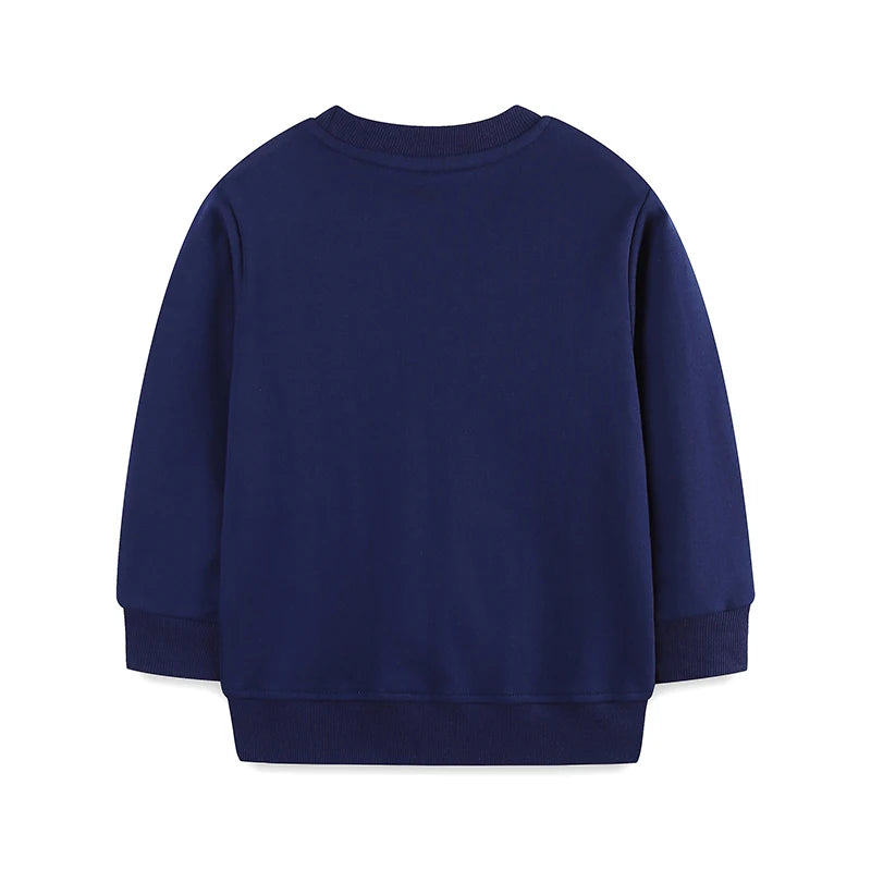 Sudadera infantil de algodón "Cohete y Planetas"