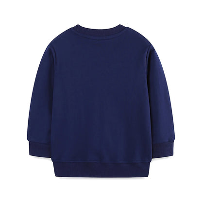 Sudadera infantil de algodón "Cohete y Planetas"