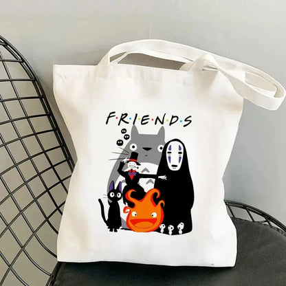 MINISO Totoro Canvas Tote Bag