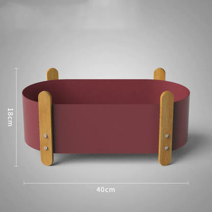 Nordischer Eisentopf – Minimalistischer Blumentopf in modernem Design, Korrosionsbeständig