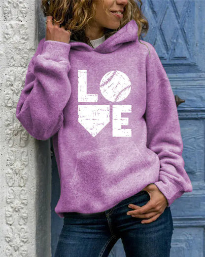 Stylischer LOVE Hoodie – Komfort trifft modisches Statement