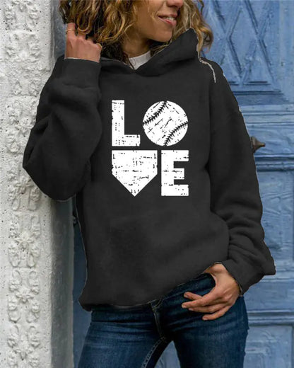 Stylischer LOVE Hoodie – Komfort trifft modisches Statement