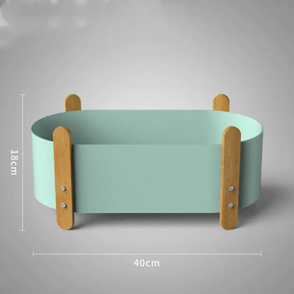 Nordischer Eisentopf – Minimalistischer Blumentopf in modernem Design, Korrosionsbeständig