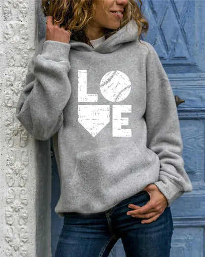 Stylischer LOVE Hoodie – Komfort trifft modisches Statement